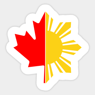 Filipino Canadian Sticker